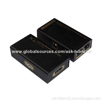 1.4V HDMI extender 1080P HDMI wireless extender, HDMI over LAN extender 30M